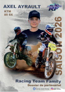 Dossier sponsor, motocross, Beaumont de Lomagne réaliser par l'agence com'postelle