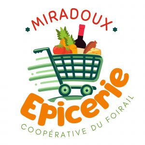 Logo épicerie du Foirail à Miradoux client de l'agence com'postelle