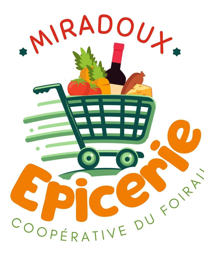 Logo épicerie du Foirail à Miradoux client de l'agence com'postelle